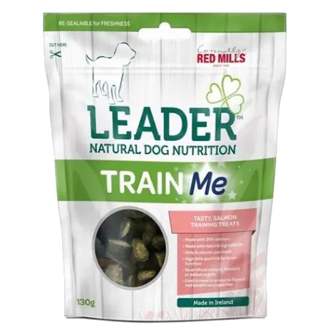 red mills leader natural dog nutrition train me training treats with salmon